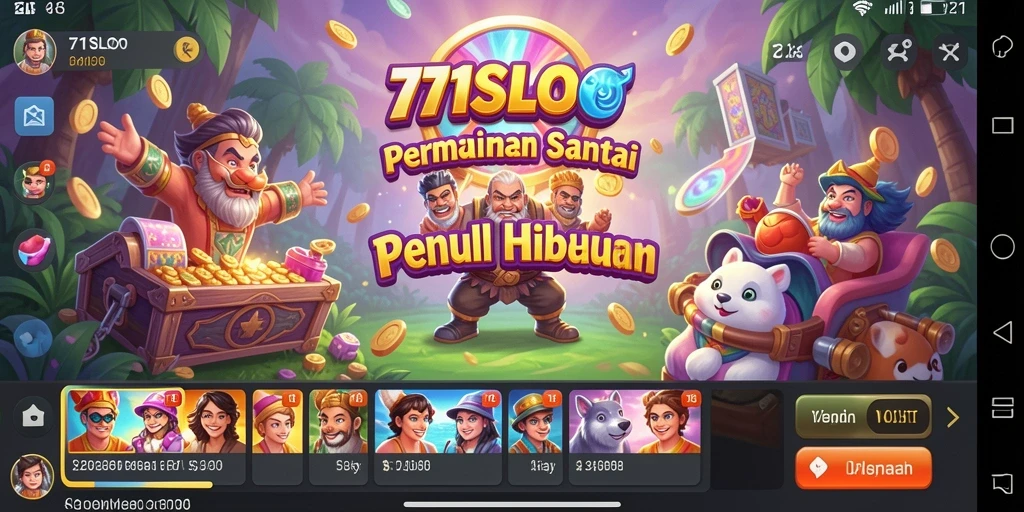 Tampilan gameplay 171SLOT yang penuh warna dan menarik.