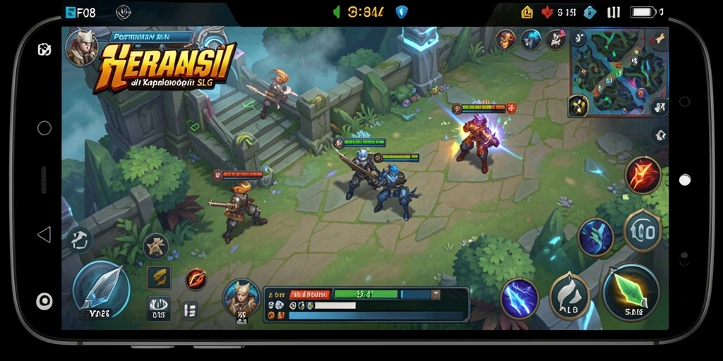 Tampilan gameplay yang menegangkan dan strategis dari F08.