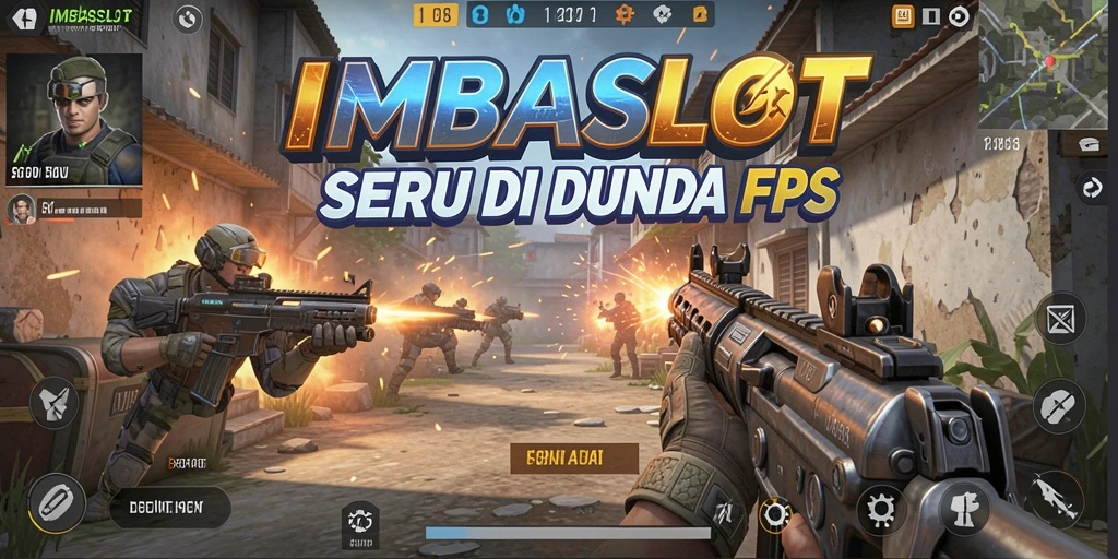 Screenshot gameplay <strong>IMBASLOT</strong> yang menunjukkan aksi tembak-menembak yang seru.