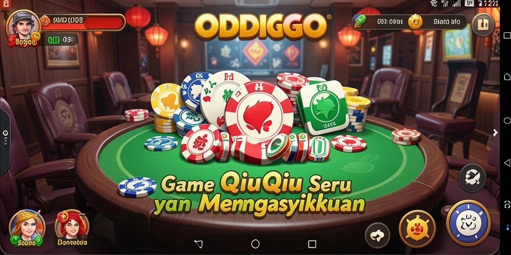 Screenshot ODDIGO menunjukkan keseruan gameplay QiuQiu yang penuh tantangan.