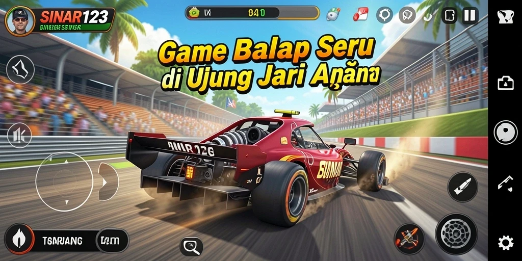 Gameplay Racing yang mendebarkan dan grafis menakjubkan.