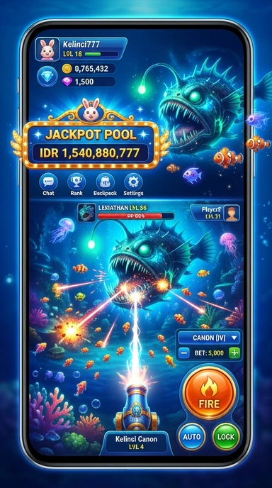 Tampilan dashboard aplikasi kelinci777 yang intuitif dan mudah digunakan.